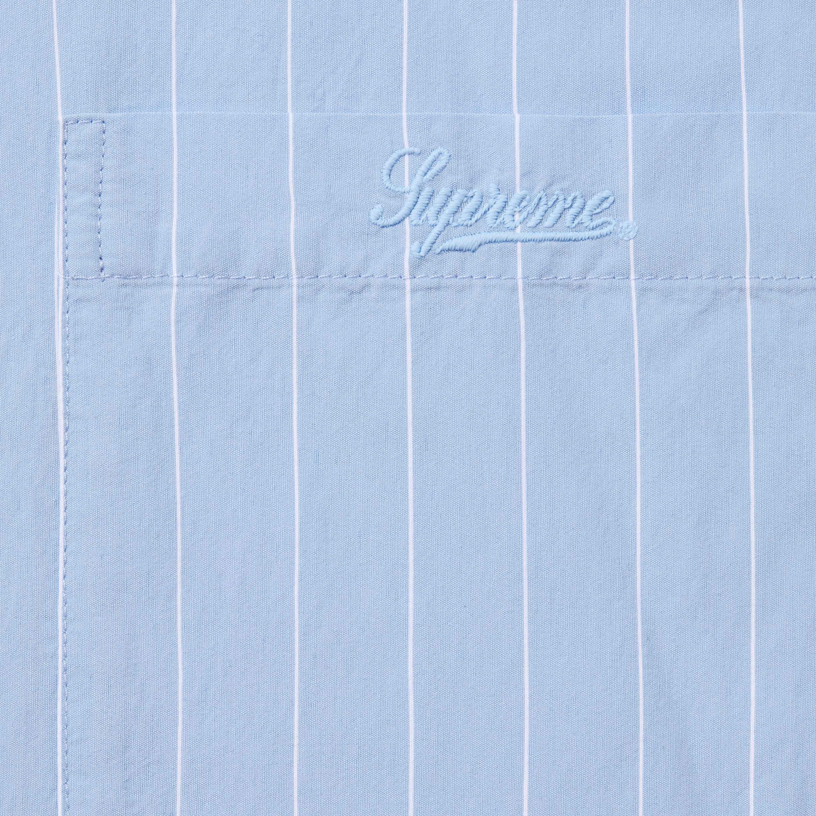 Stripe S/S Pajama Shirt view 4